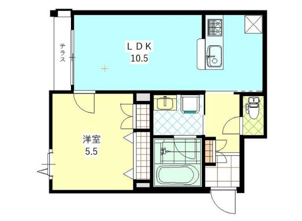 プランドール代田の間取り