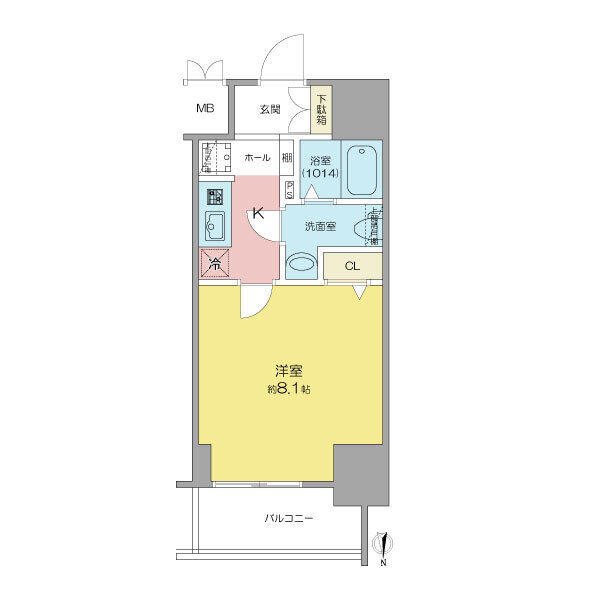 SHOKEN Residence名古屋SOUTHの間取り