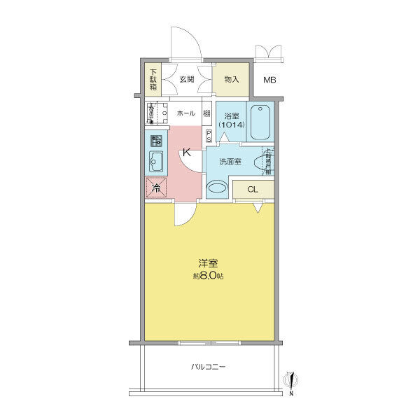 SHOKEN Residence名古屋SOUTHの間取り
