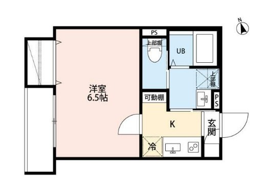 東四つ木の完工年月(2026年8月)築の賃貸マンションの間取り