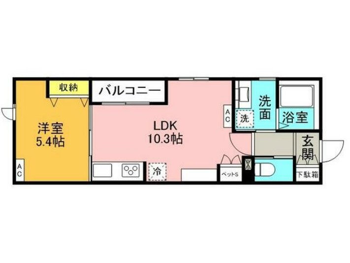 Komazawa Kouen terraceの間取り