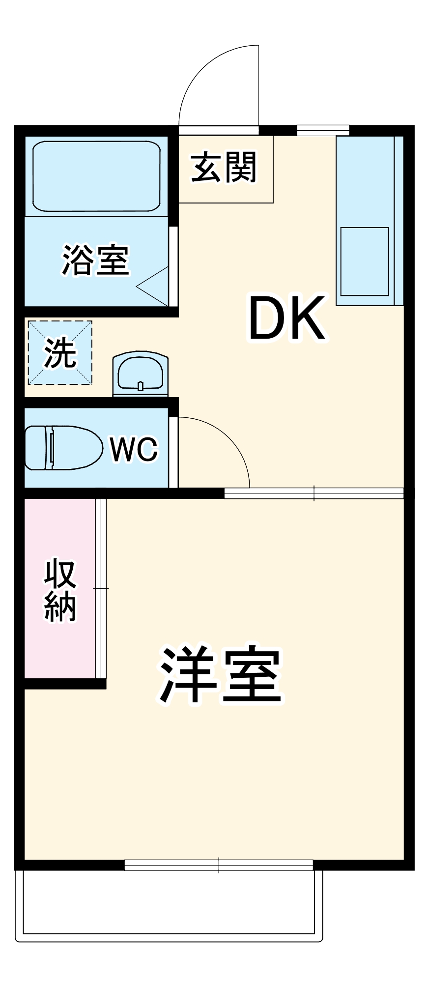 プレミール勝田台の間取り