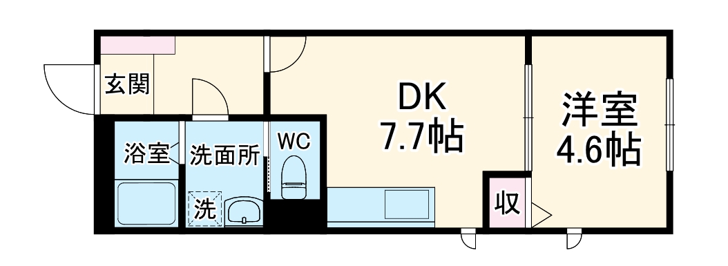 リブマークスの間取り