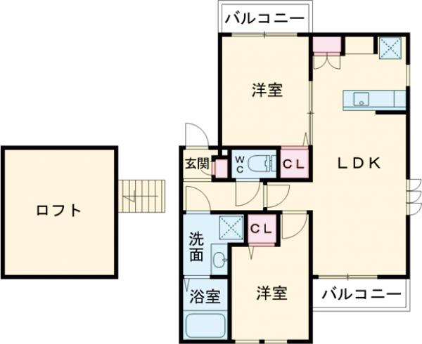 ルミエール上北沢の間取り