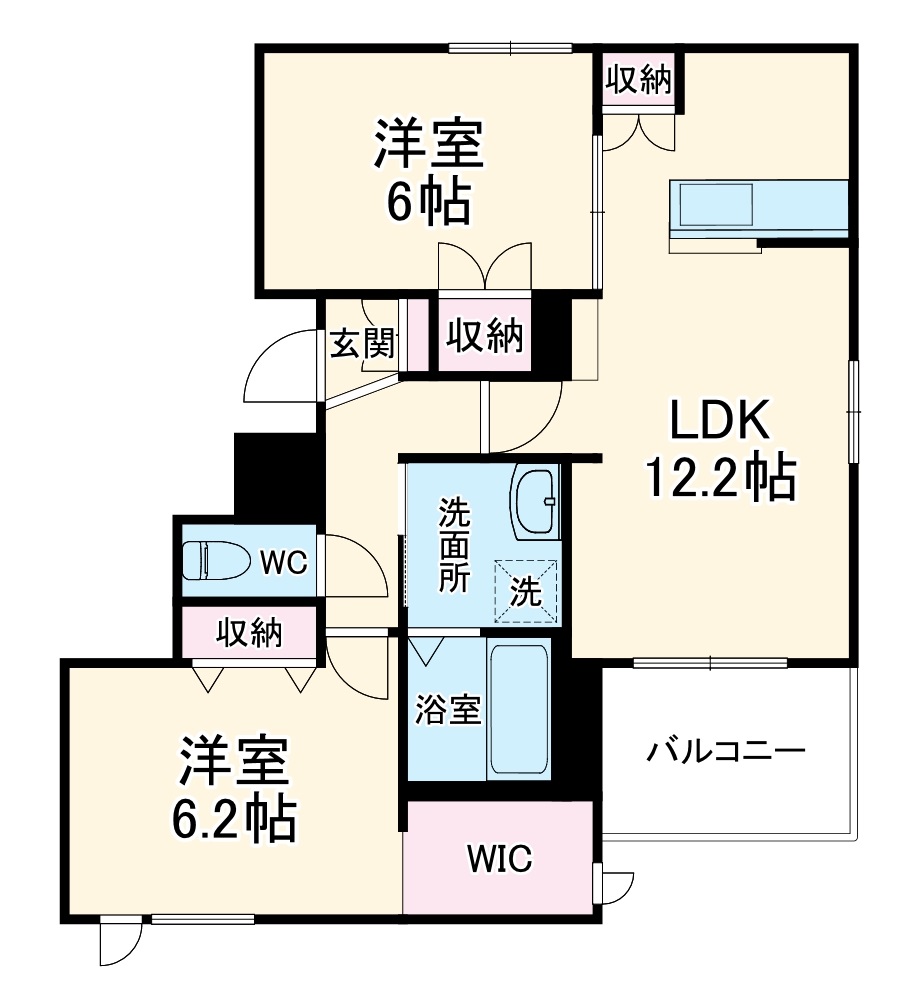 THE RITZ 中柴の間取り