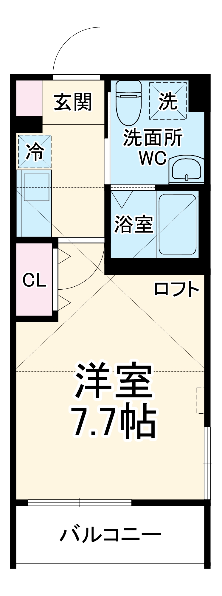 OCEAN’S14の間取り