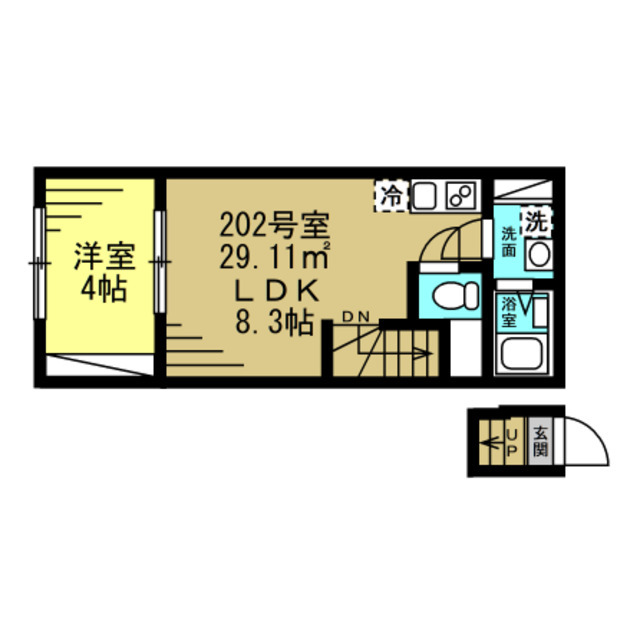 メゾン トールモンド八千代中央の間取り