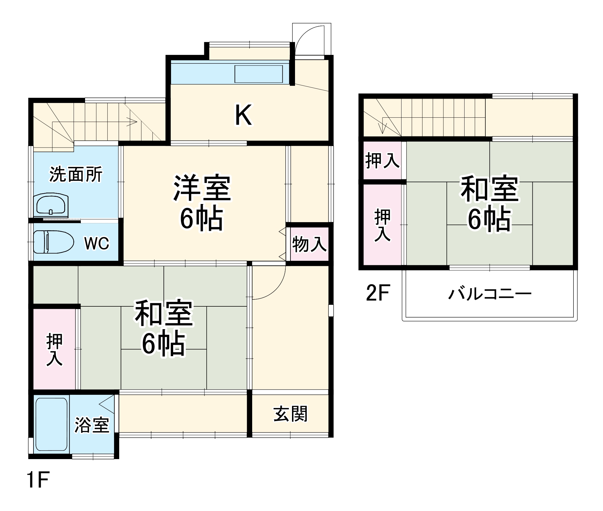 長井5丁目戸建の間取り