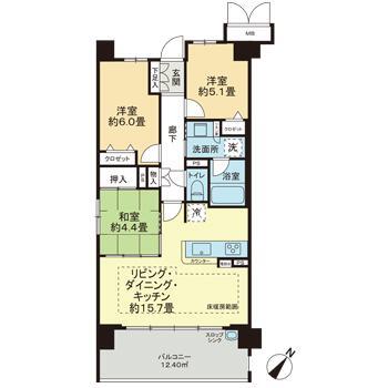 ポレスター大宮桜木町の間取り