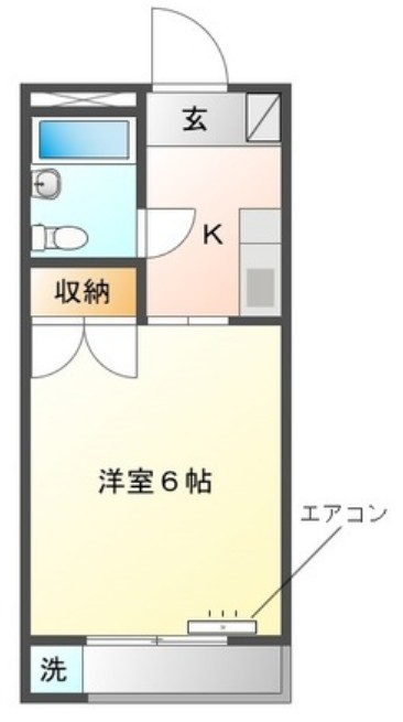 カーサ武蔵の間取り