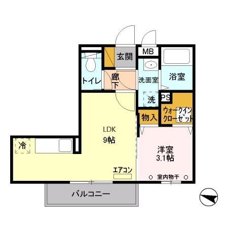 Le Mondeの間取り