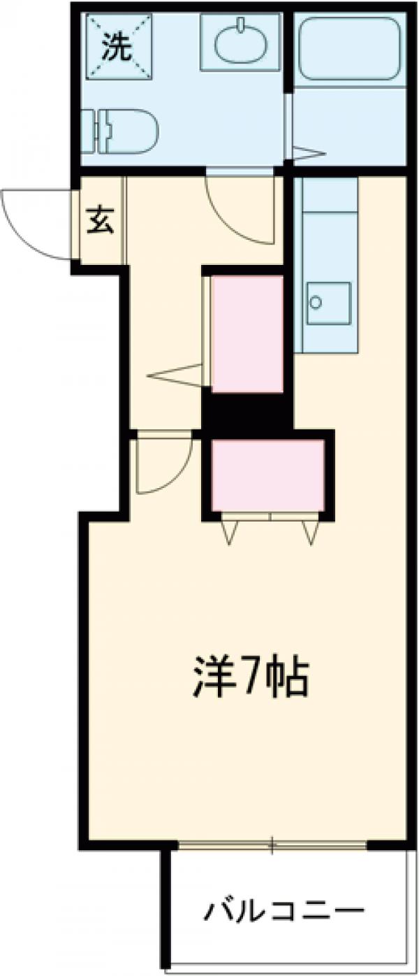 PARK SQUARE 荻窪の間取り