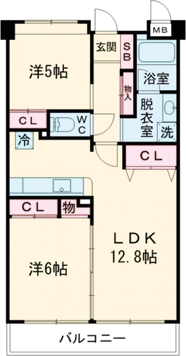 シュベリュールの間取り
