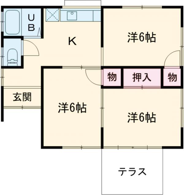 2/2 間取
