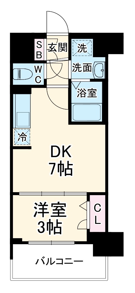 プレリス四日市ティエルナの間取り