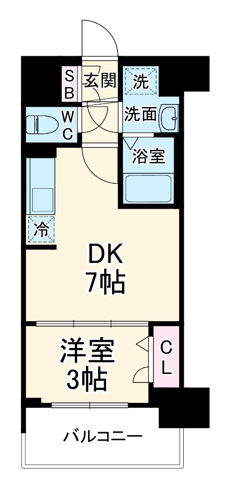 プレリス四日市ティエルナの間取り