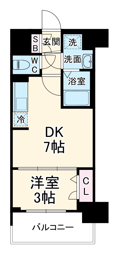 プレリス四日市ティエルナの間取り