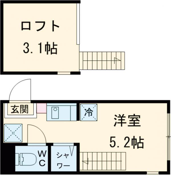 グランディール久我山の間取り