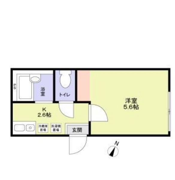エミール生麦の間取り