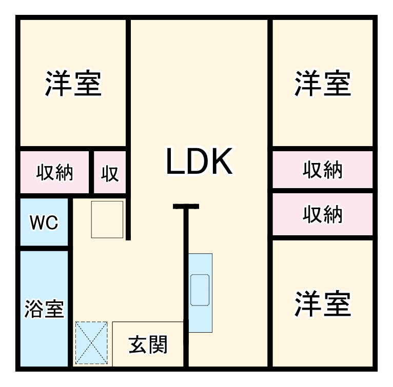 リアライズ木曽川の間取り