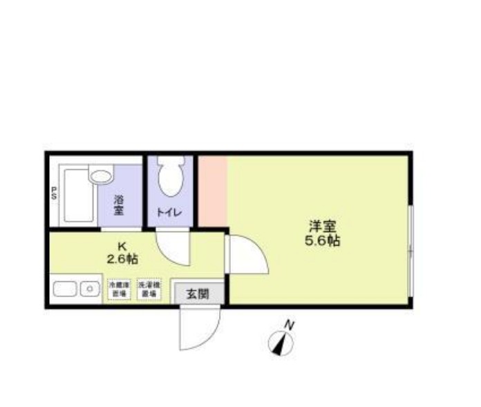 エミール生麦の間取り