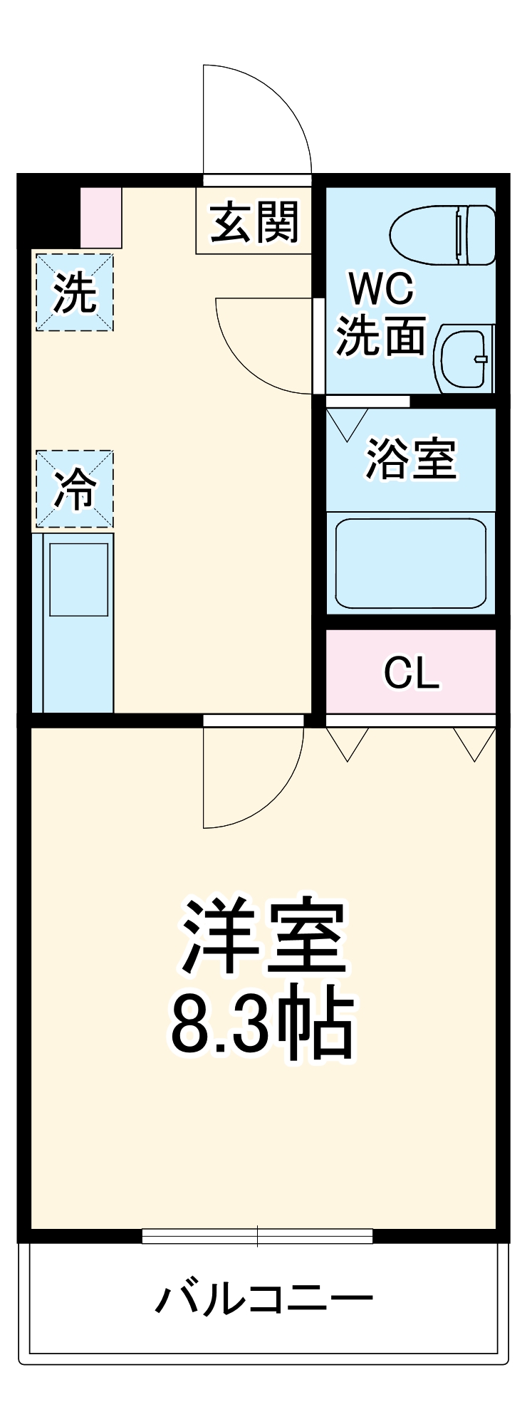 QUIET CRAB HOUSE 溝ノ口Ⅱ(仮)の間取り