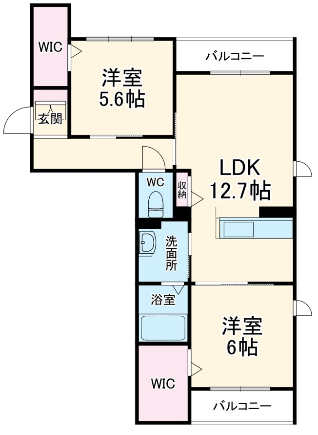 ShaMaison花水木の間取り