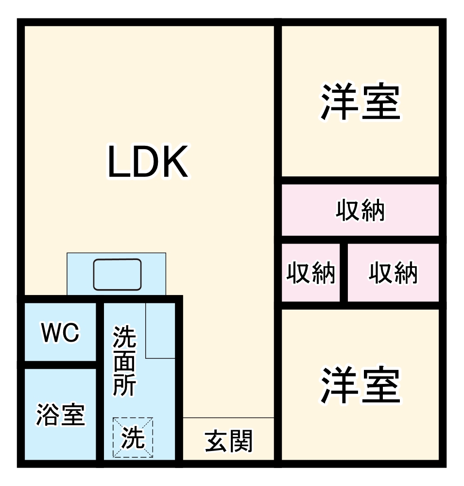 リアライズ木曽川の間取り
