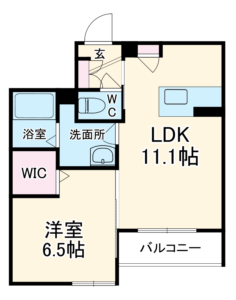ＳｈａＭａｉｓｏｎ花水木の間取り