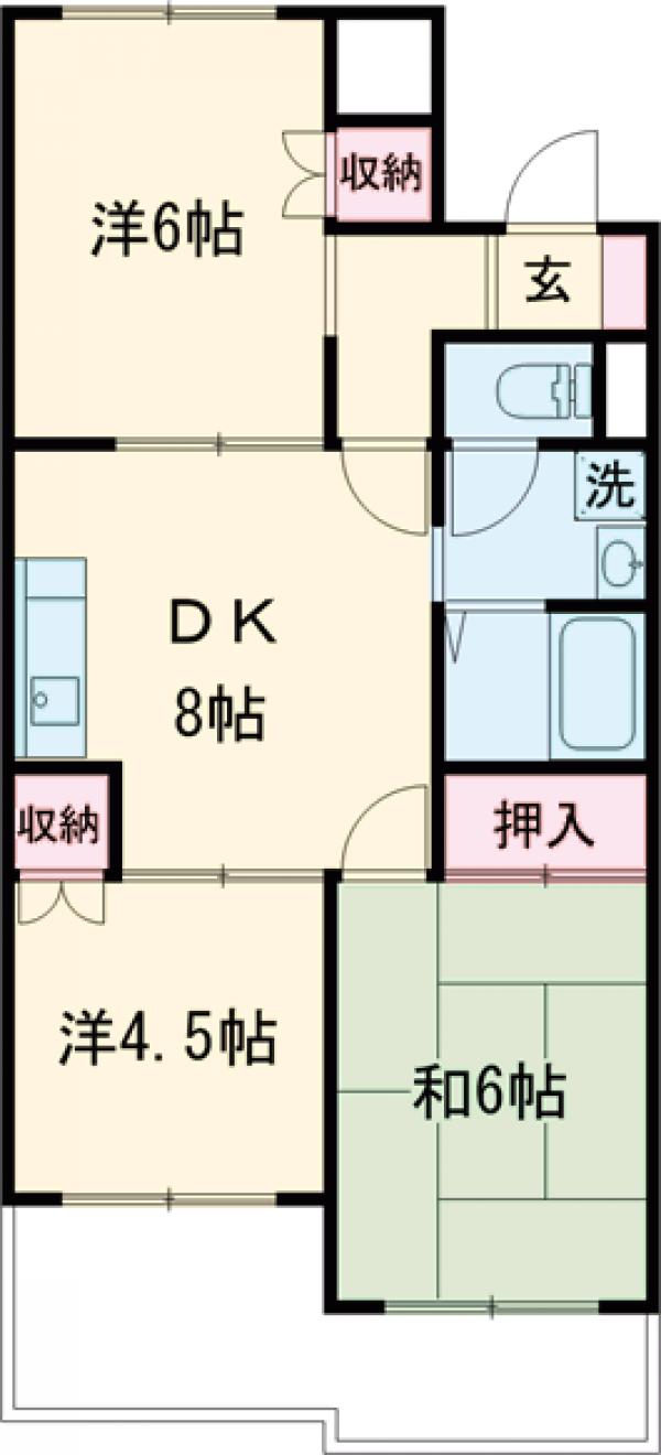 プレステージ板橋本町・No1の間取り