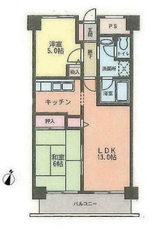 1/6 間取