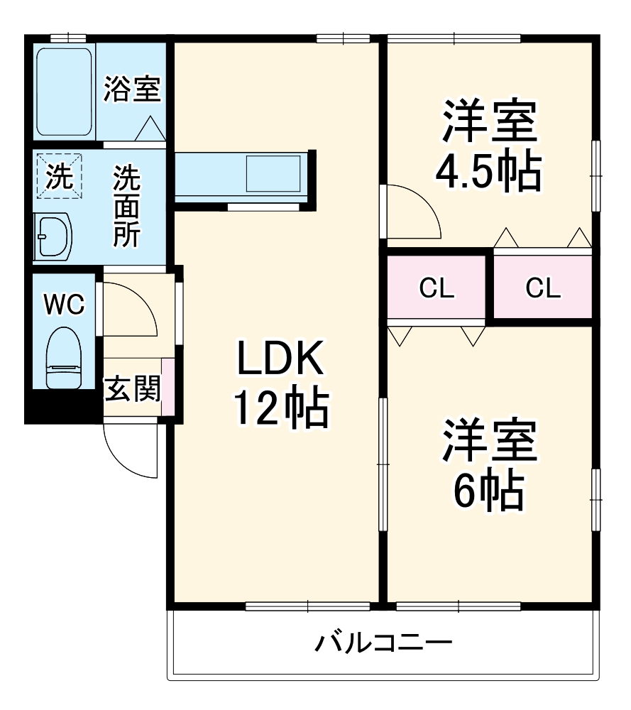 アーシアKの間取り