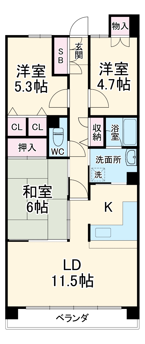 2/30 間取