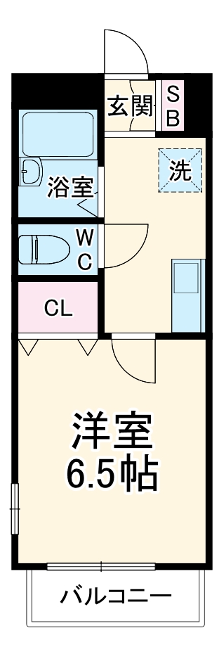 ヘーベルメゾンの間取り
