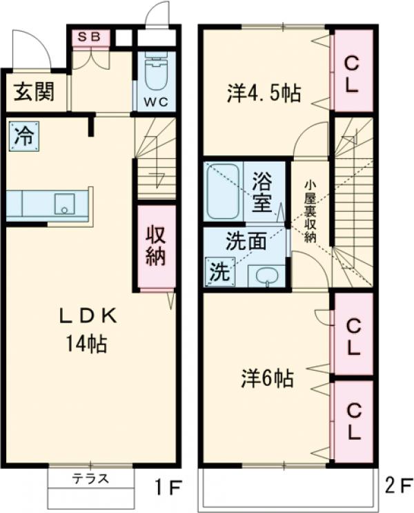 ローズベルの間取り