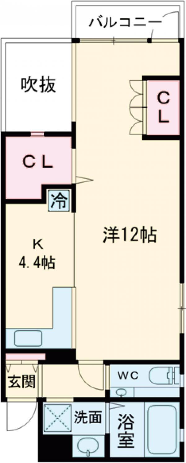 ポレール北山の間取り