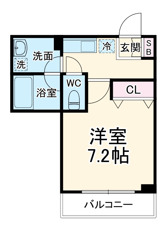INOVE寝屋川大利元町の間取り