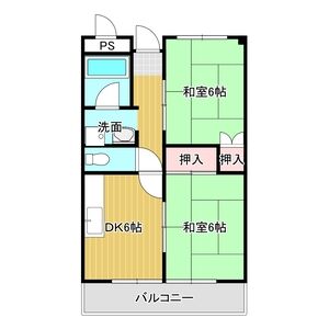 グリーンハイツさんわの間取り