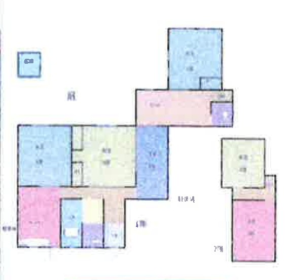 揖斐郡大野町近松邸の間取り