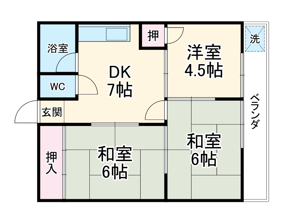 1/6 間取