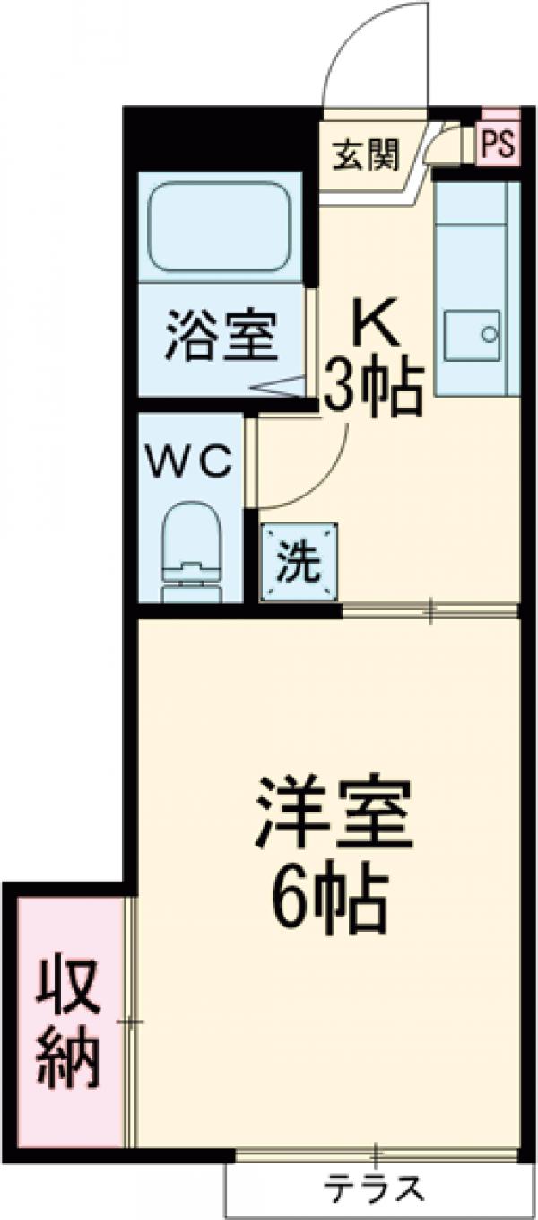 ヴィラT.Tの間取り