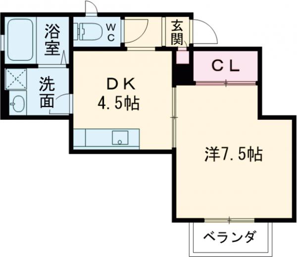 1/1 間取