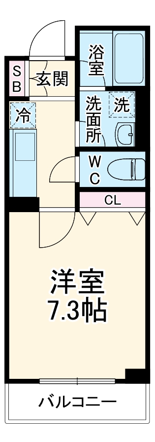 INOVE寝屋川大利元町の間取り