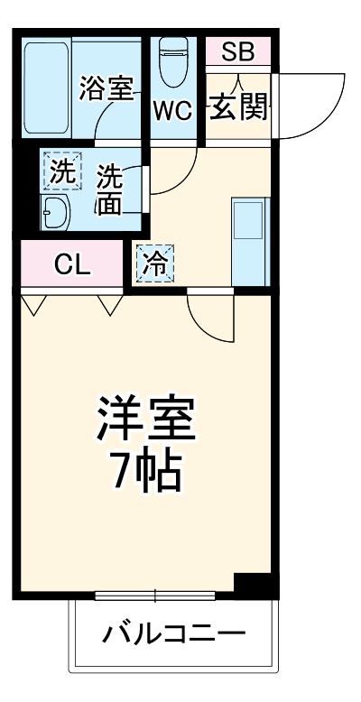 INOVE寝屋川大利元町の間取り