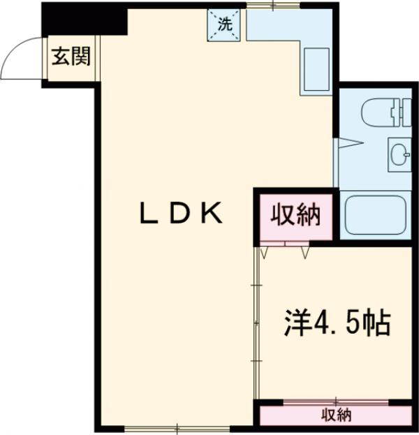 1/1 間取