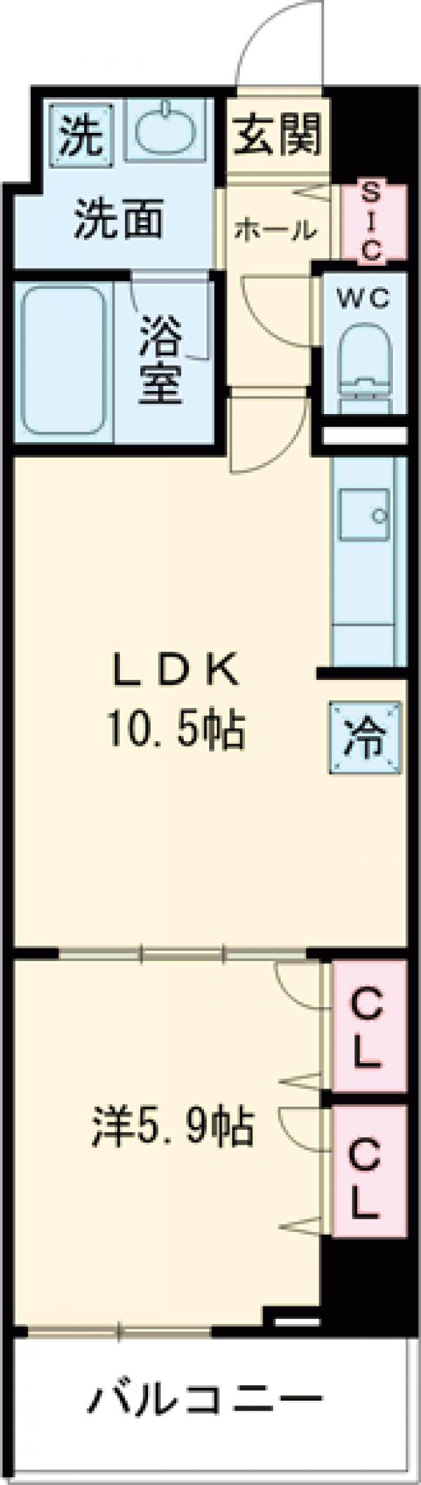 Ｌａ　Ｄｏｕｃｅｕｒ巣鴨Ｗｅｓｔの間取り