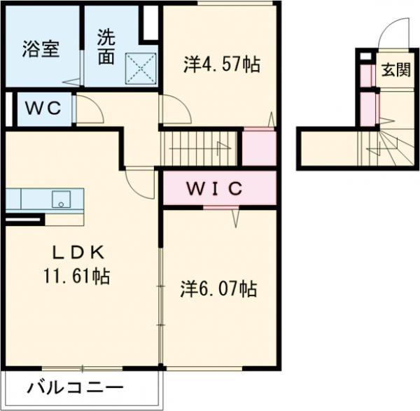 1/8 間取
