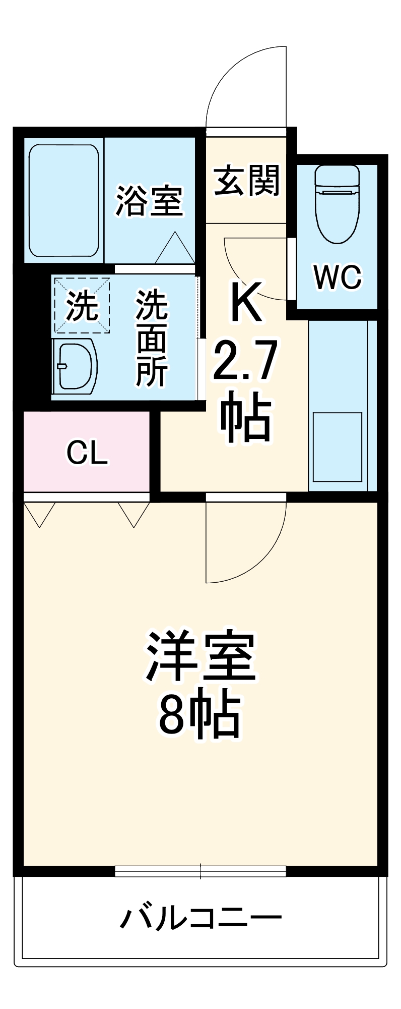 2/2 間取