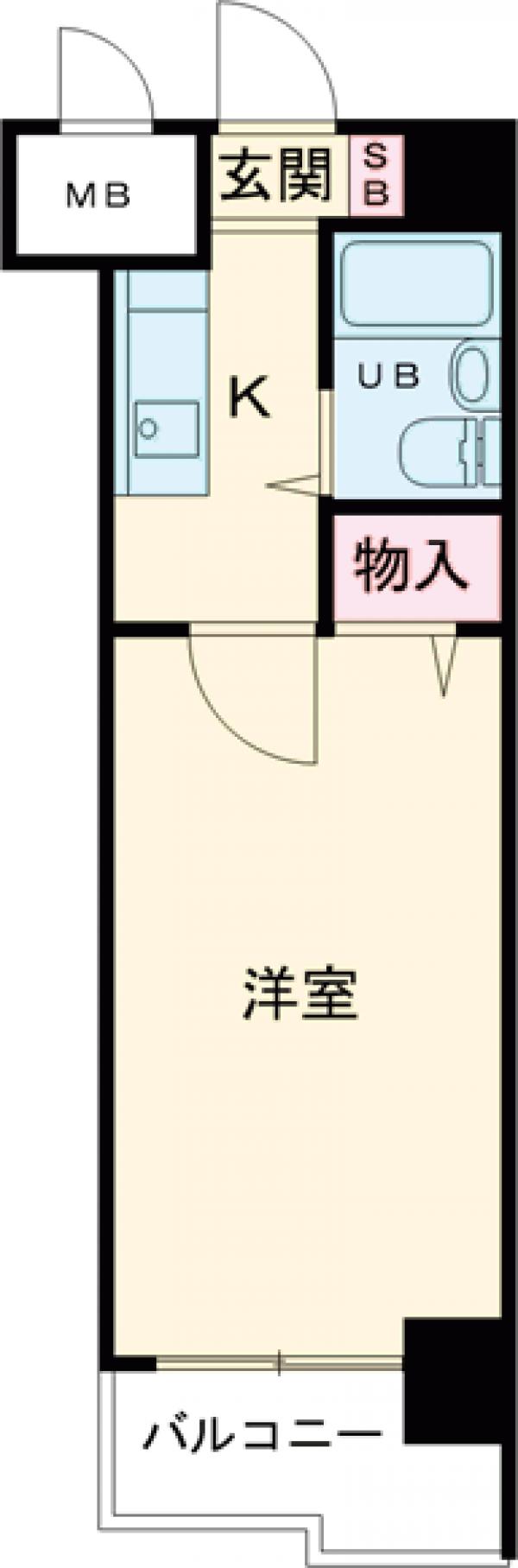 ダイホープラザ中野新橋の間取り