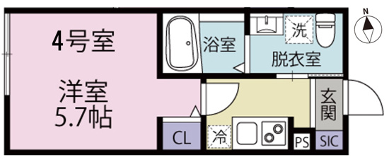 パークメゾン鷺沼の間取り